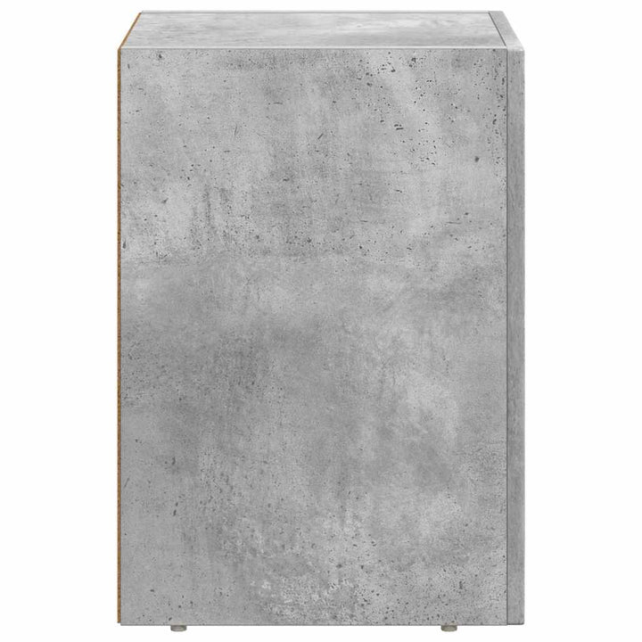 Sengebord ELST 2 stk. Beton Grå 29,5 x 33,5 x 50 cm