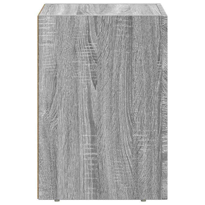 Sengebord ELST 2 stk. Grå Sonoma 29,5 x 33,5 x 50 cm