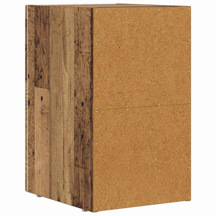 Sengebord ELST 2 stk. Gammelt træ 29,5 x 33,5 x 50 cm