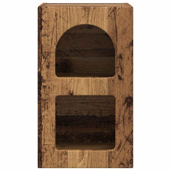 Sengebord ELST 2 stk. Gammelt træ 29,5 x 33,5 x 50 cm