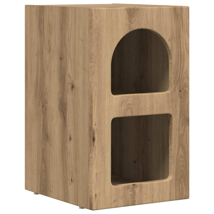 Sengebord ELST 2 stk. Artisan Egetræ 29,5 x 33,5 x 50 cm