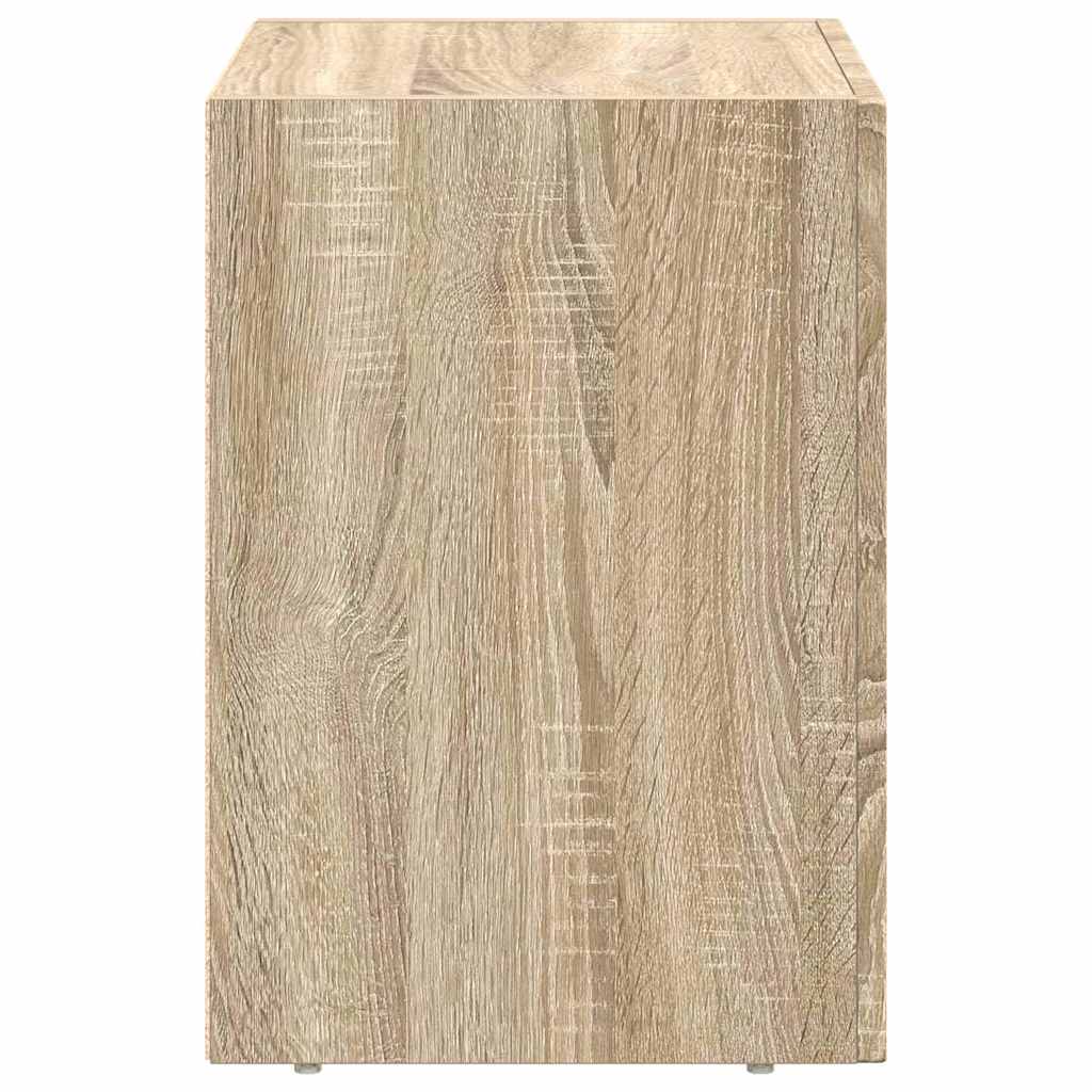 Sengebord ELST Sonoma eg 40 x 35 x 50 cm Konstrueret træ
