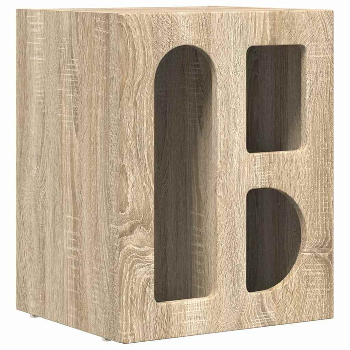 Sengebord ELST 2 stk. Sonoma eg 40 x 35 x 50 cm Konstrueret træ