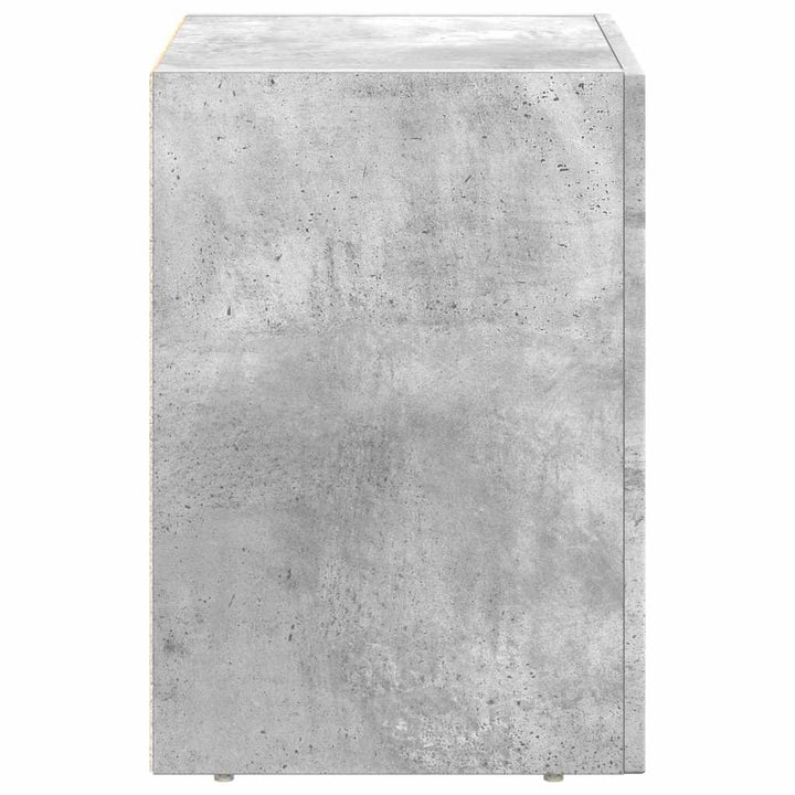 Sengebord ELST Beton Grå 40 x 35 x 50 cm Konstrueret træ