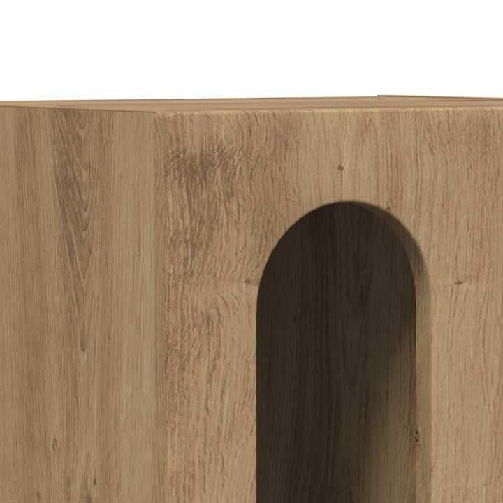 Sengebord ELST 2 stk. Artisan Egetræ 40 x 35 x 50 cm