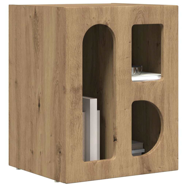 Sengebord ELST 2 stk. Artisan Egetræ 40 x 35 x 50 cm