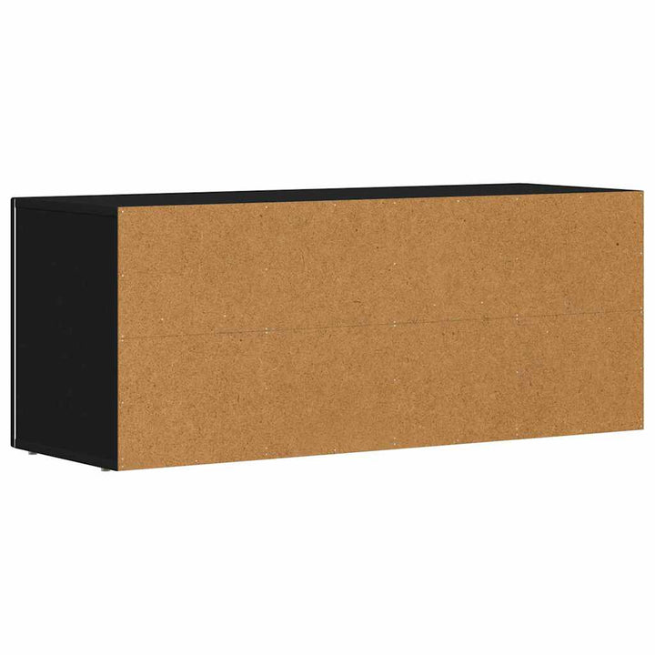 TV-skab ELST 100 x 35 x 40 cm Sort Konstrueret træ