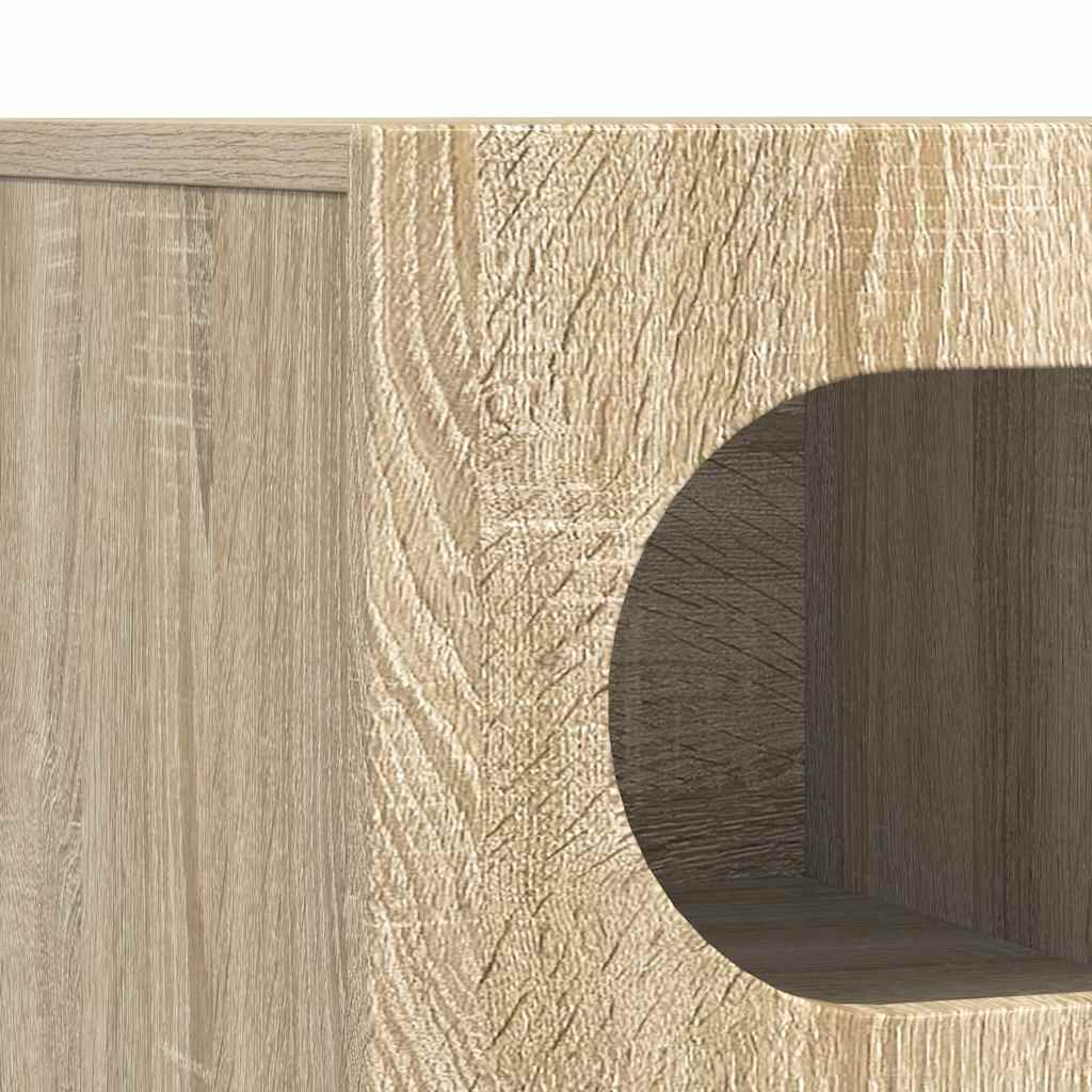TV-skab ELST 100 x 35 x 40 cm Sonoma eg Konstrueret træ
