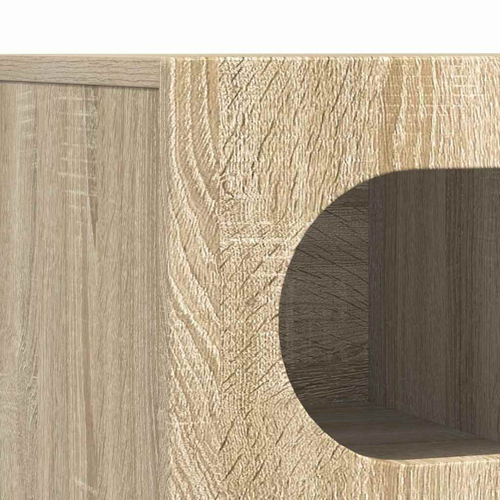 TV-skab ELST 100 x 35 x 40 cm Sonoma eg Konstrueret træ