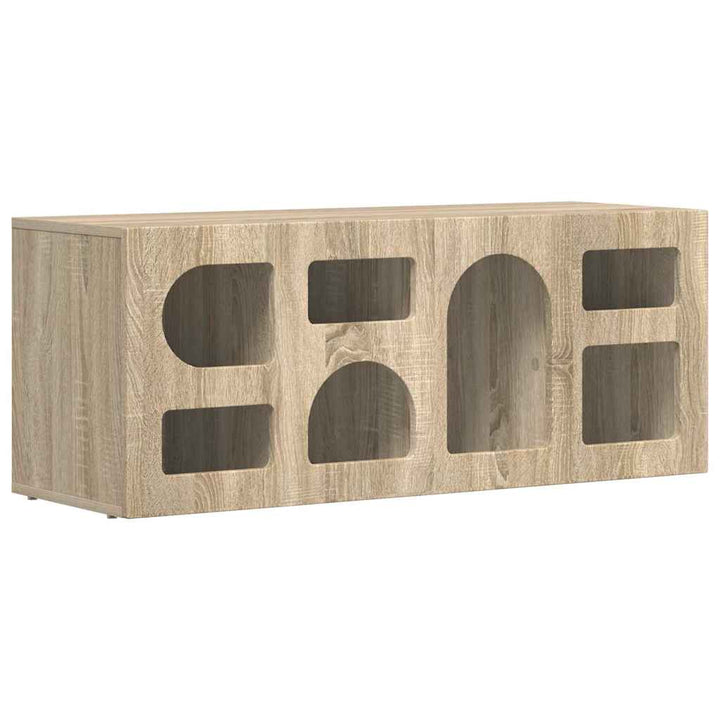 TV-skab ELST 100 x 35 x 40 cm Sonoma eg Konstrueret træ
