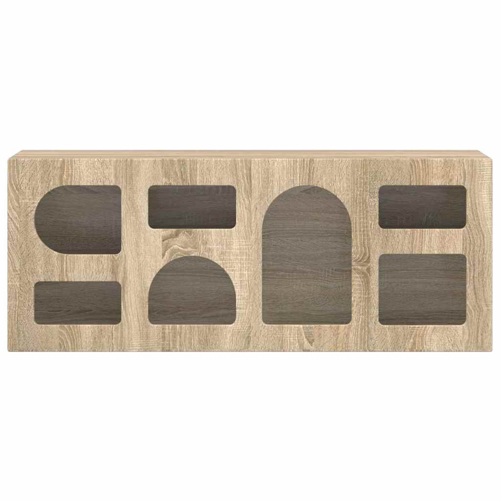 TV-skab ELST 100 x 35 x 40 cm Sonoma eg Konstrueret træ