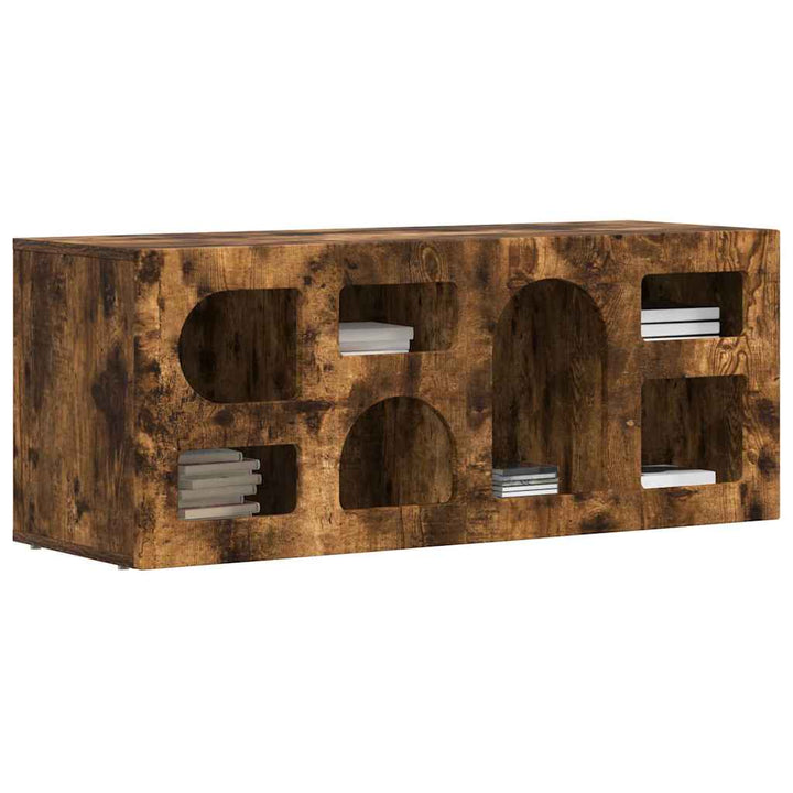 TV-skab ELST 100 x 35 x 40 cm Røget eg Konstrueret træ