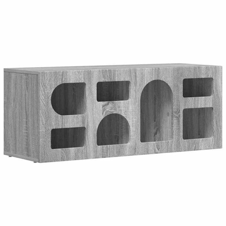 TV-skab ELST 100 x 35 x 40 cm Grå Sonoma Konstrueret træ