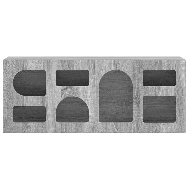 TV-skab ELST 100 x 35 x 40 cm Grå Sonoma Konstrueret træ