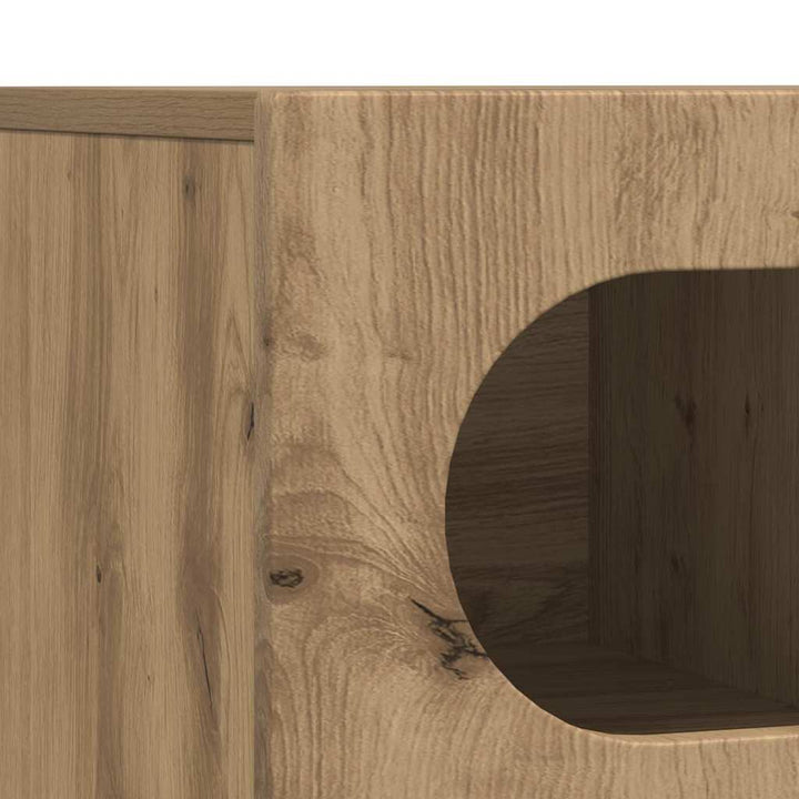 TV-skab ELST 100 x 35 x 40 cm Artisan Egetræ Konstrueret træ