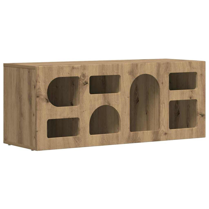 TV-skab ELST 100 x 35 x 40 cm Artisan Egetræ Konstrueret træ