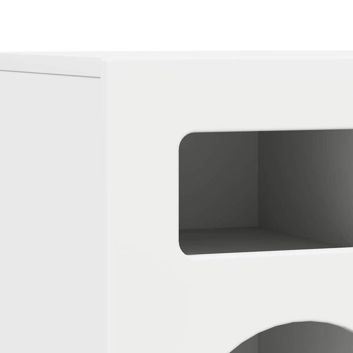 TV-skab ELST 80 x 35 x 40 cm Hvid Konstrueret træ