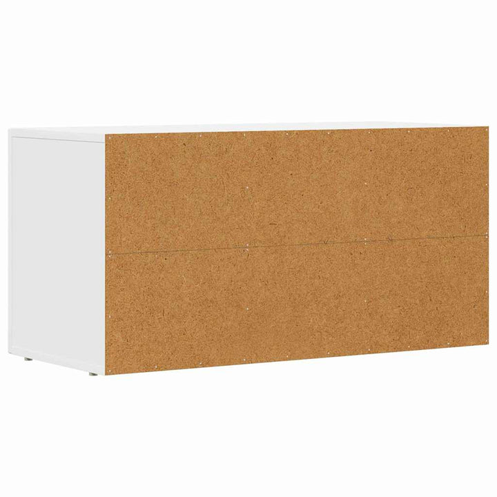 TV-skab ELST 80 x 35 x 40 cm Hvid Konstrueret træ