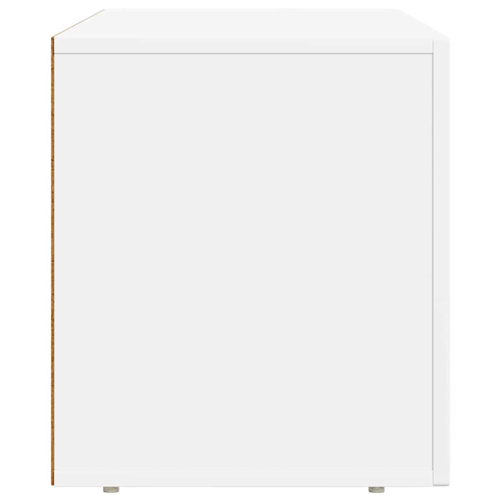 TV-skab ELST 80 x 35 x 40 cm Hvid Konstrueret træ