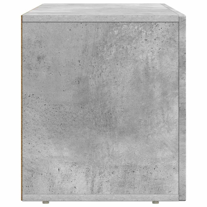 TV-skab ELST 80 x 35 x 40 cm Beton Grå Konstrueret træ