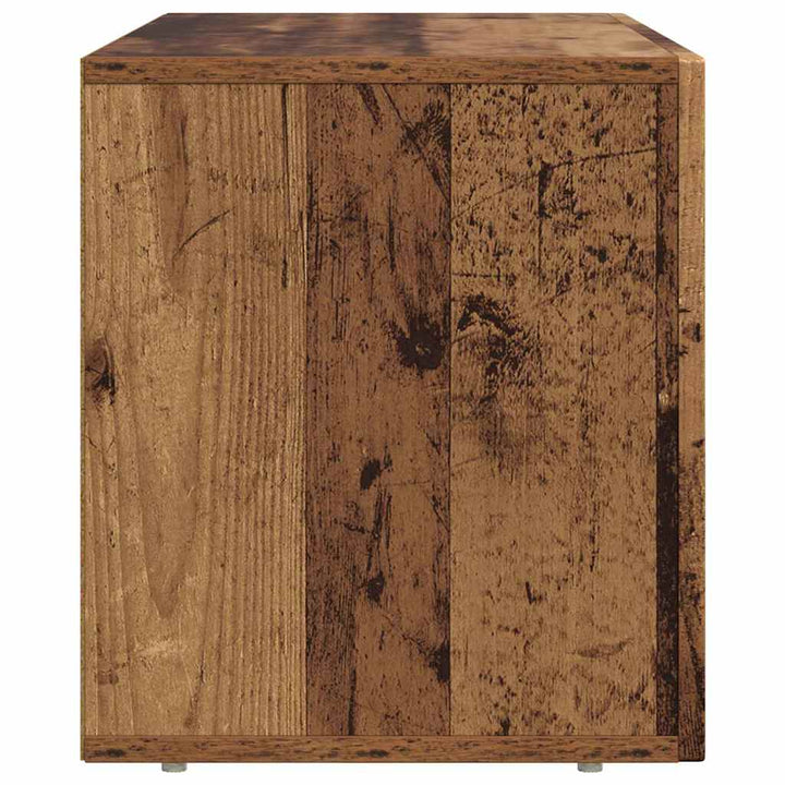TV-skab ELST 80 x 35 x 40 cm Gammelt træ Konstrueret træ
