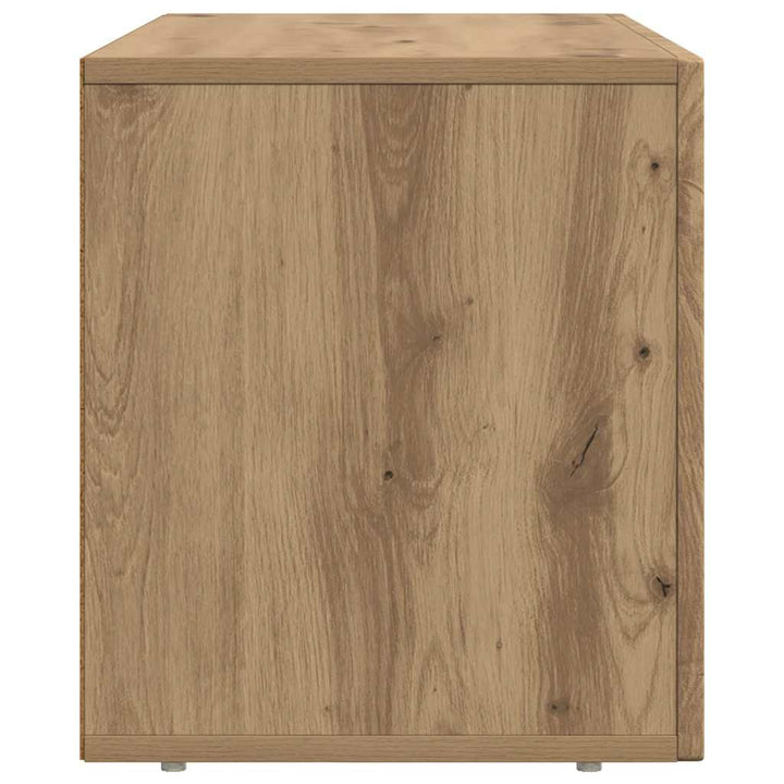 TV-skab ELST 80 x 35 x 40 cm Artisan Egetræ Konstrueret træ