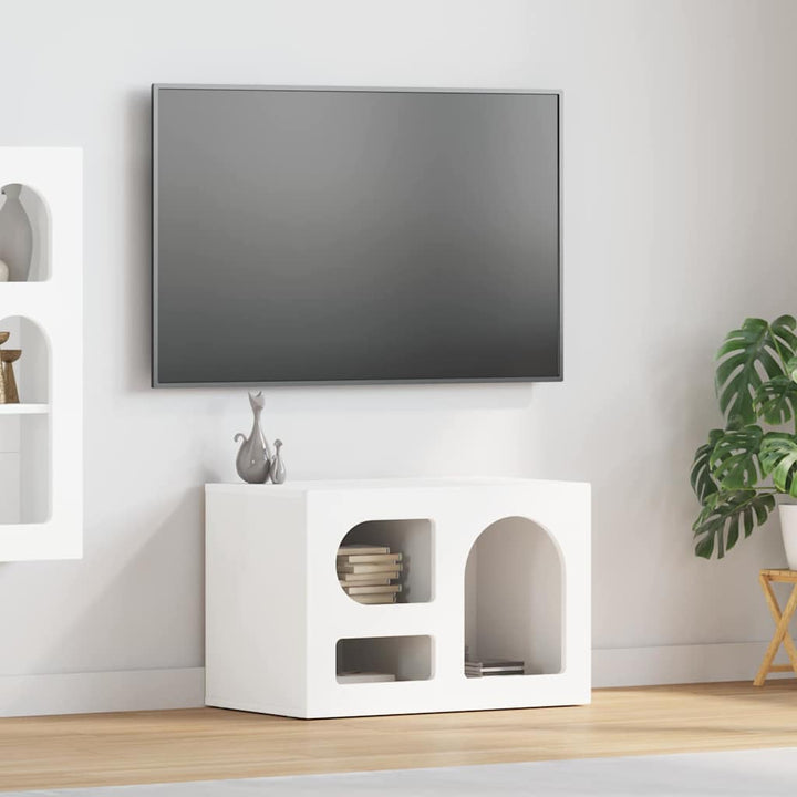 TV-skab ELST 60 x 35 x 40 cm Hvid Konstrueret træ