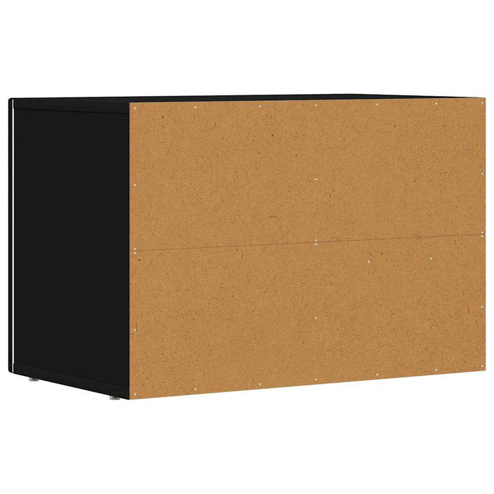 TV-skab ELST 60 x 35 x 40 cm Sort Konstrueret træ