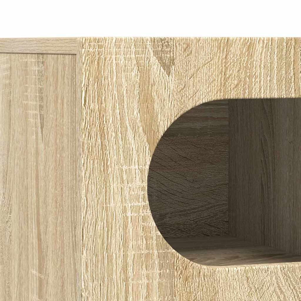 TV-skab Sonoma eg 60 x 35 x 40 cm Konstrueret træ