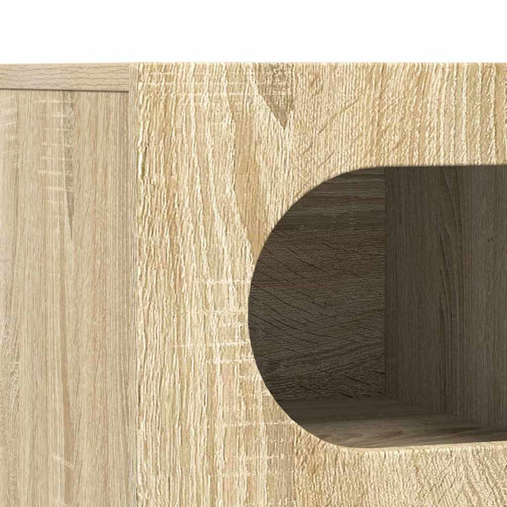 TV-skab ELST 60 x 35 x 40 cm Sonoma eg Konstrueret træ