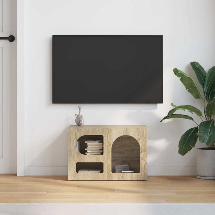 TV-skab Sonoma eg 60 x 35 x 40 cm Konstrueret træ