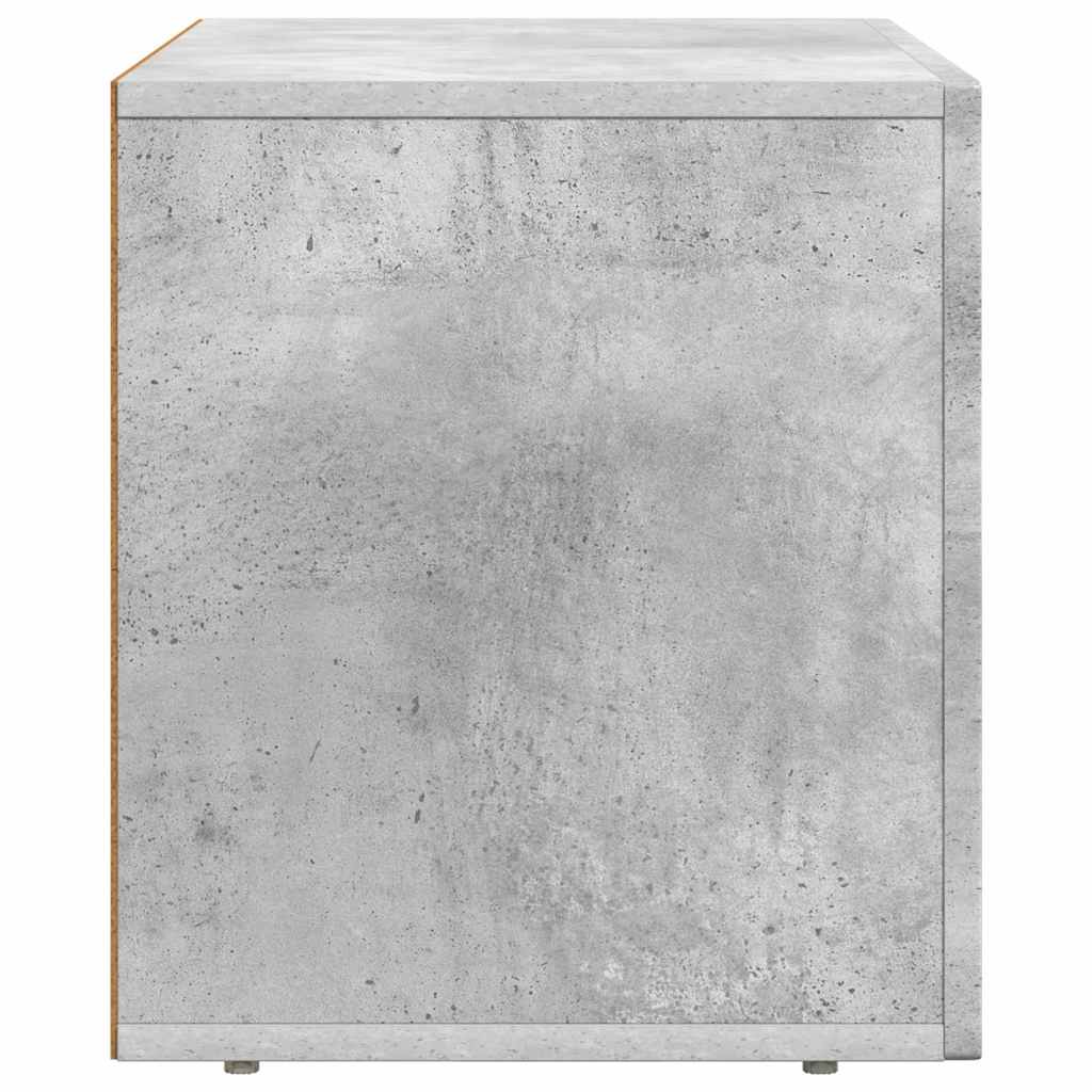 TV-skab ELST 60 x 35 x 40 cm Beton Grå Konstrueret træ