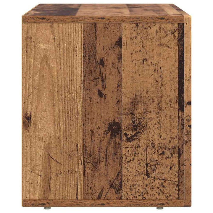 TV-skab ELST 60 x 35 x 40 cm Gammelt træ Konstrueret træ