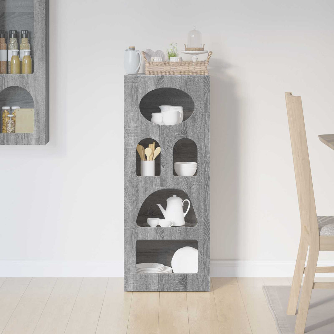Sideboard ELST Grå Sonoma 40 x 35 x 100,5 cm Konstrueret træ