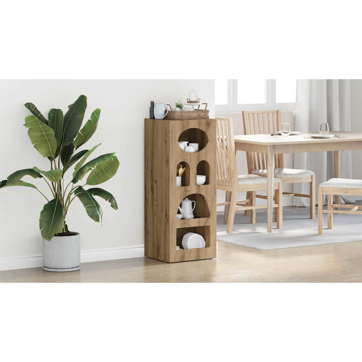 Sideboard ELST Artisan Egetræ 40 x 35 x 100,5 cm