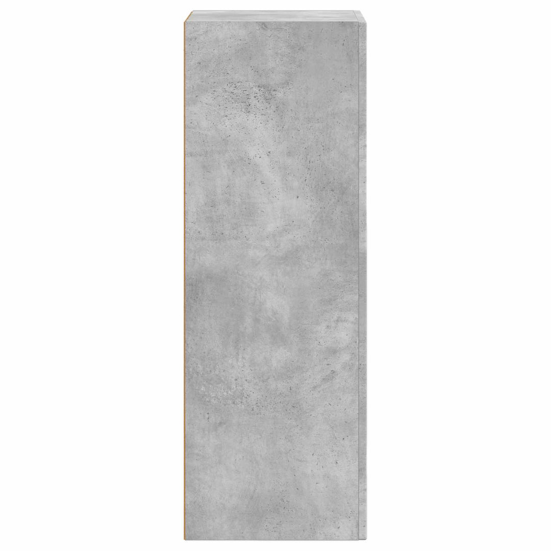 Sideboard ELST Beton Grå 40 x 35 x 100.5 cm Konstrueret træ