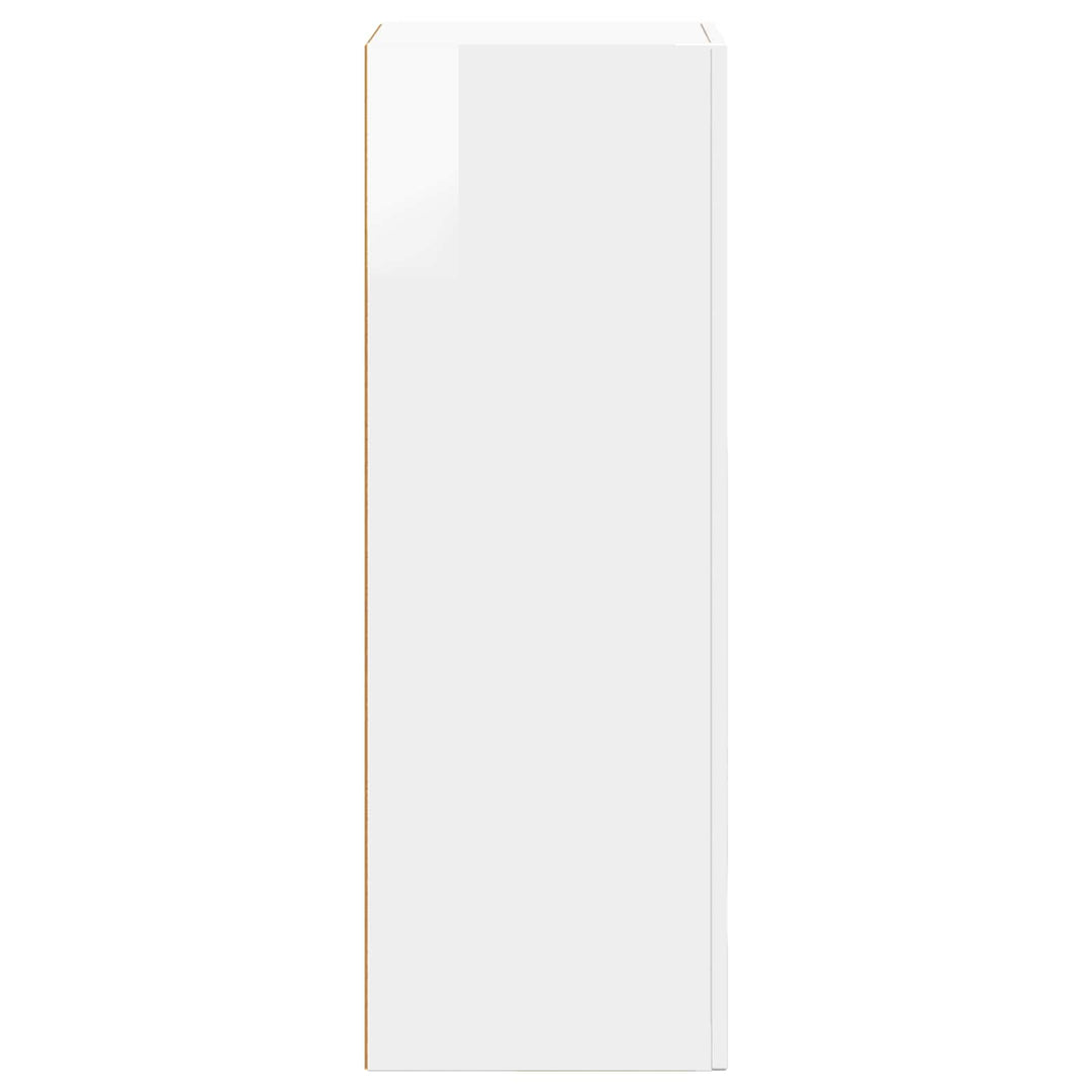 Sideboard ELST Høj gloss hvid 40 x 35 x 100.5 cm