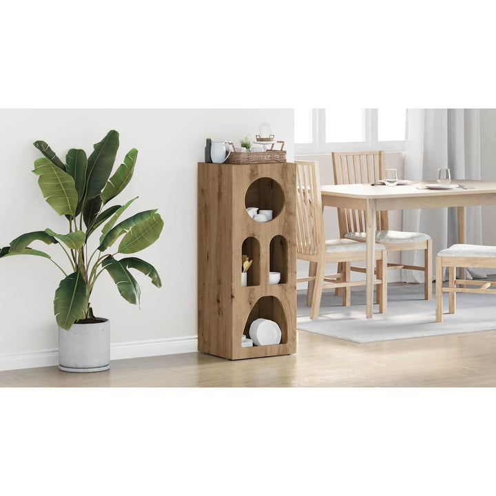 Sideboard ELST Artisan Egetræ 40 x 35 x 100.5 cm