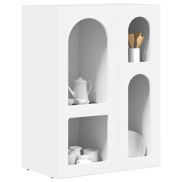 Sideboard Hvid 59 x 35 x 80.5 cm Konstrueret træ