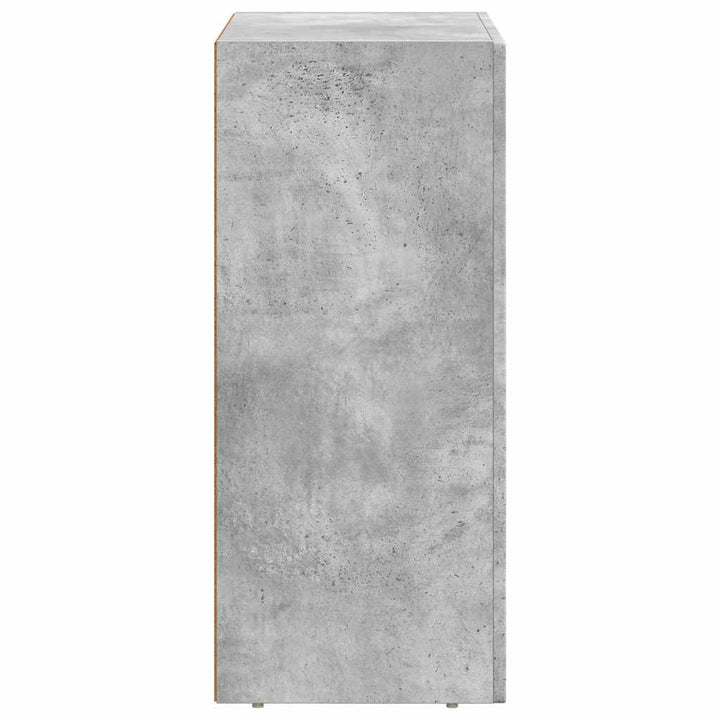 Sideboard ELST Beton Grå 59 x 35 x 80.5 cm Konstrueret træ