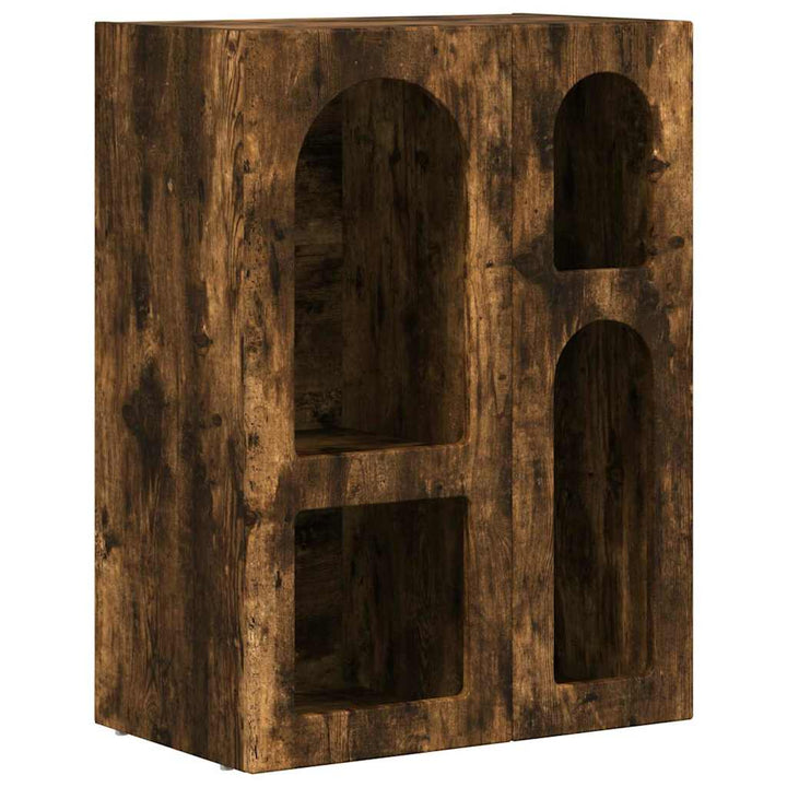 Sideboard ELST Røget eg 59 x 35 x 80.5 cm Konstrueret træ