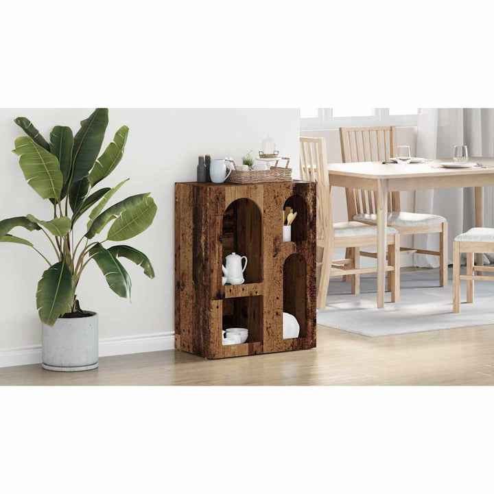 Sideboard ELST Gammelt træ 59 x 35 x 80.5 cm Konstrueret træ