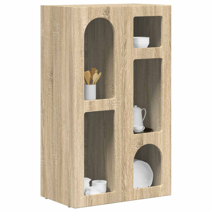 Sideboard ELST Sonoma eg 59 x 35 x 100,5 cm Konstrueret træ