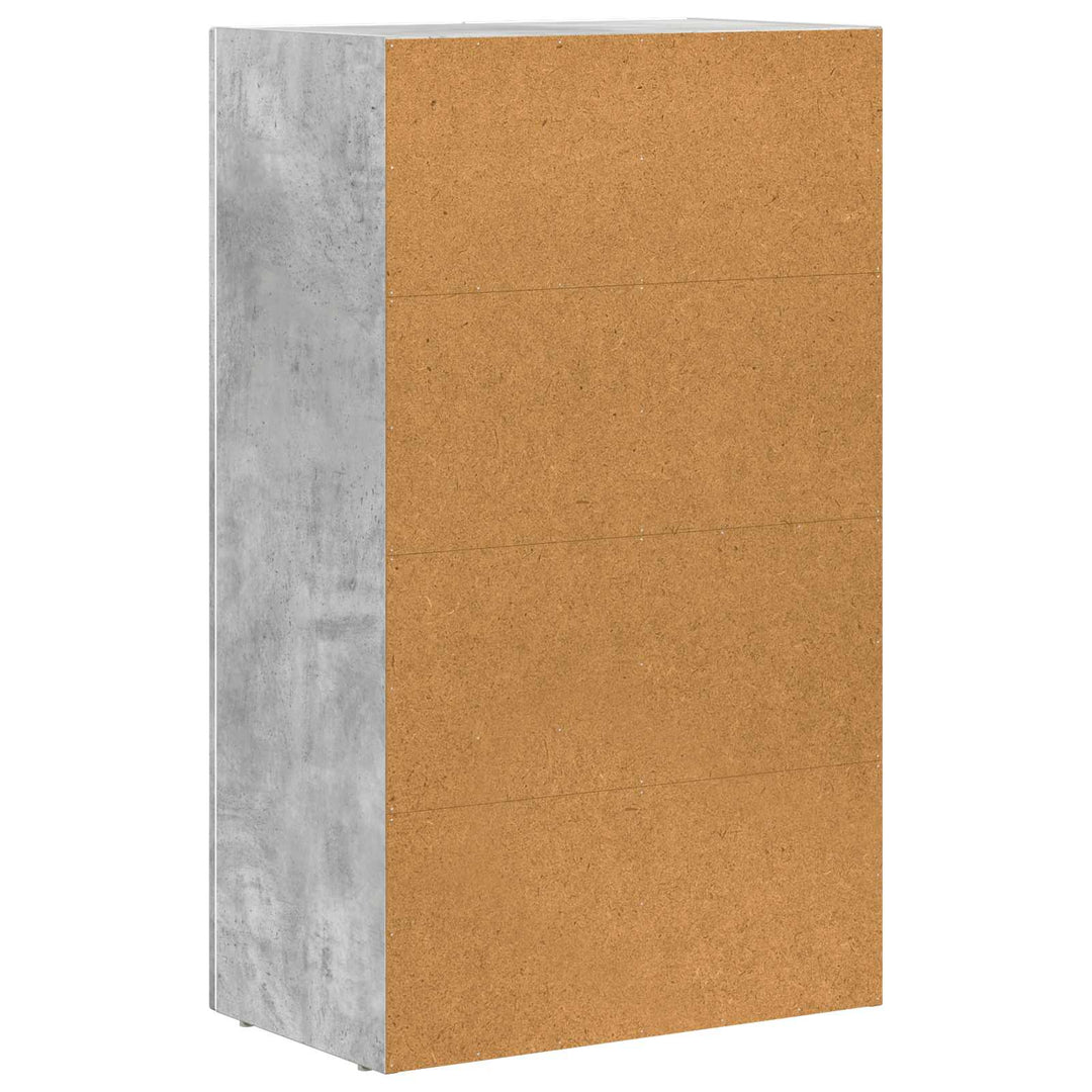 Sideboard ELST Beton Grå 59 x 35 x 100,5 cm Konstrueret træ