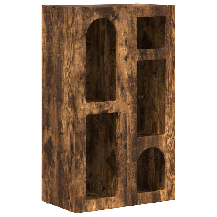 Sideboard Røget eg 59 x 35 x 100,5 cm Konstrueret træ