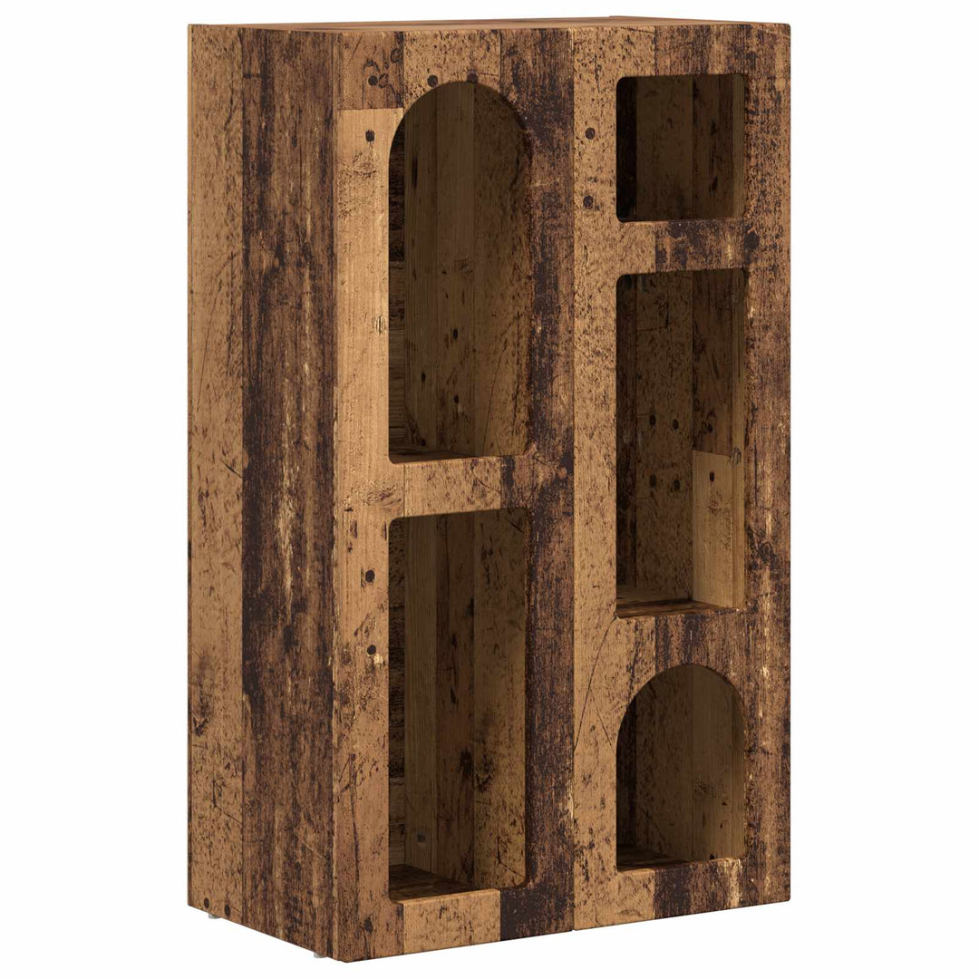 Sideboard ELST Gammelt træ 59 x 35 x 100,5 cm Konstrueret træ