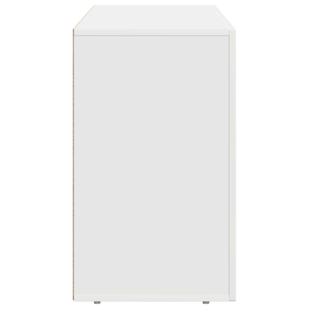 Sideboard ELST Hvid 100 x 35 x 59 cm Konstrueret træ