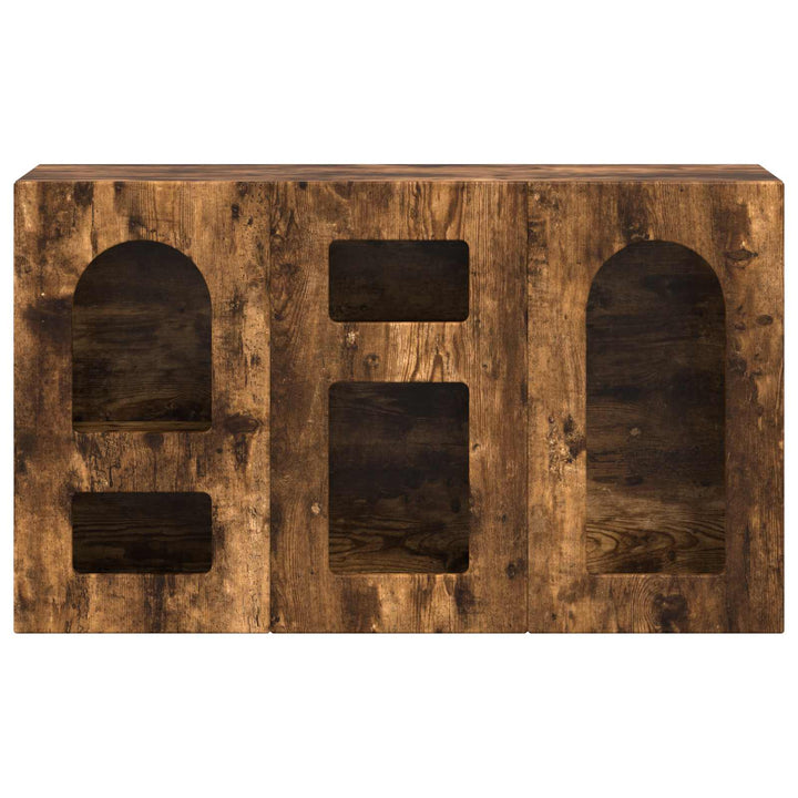 Sideboard ELST Røget eg 100 x 35 x 59 cm Konstrueret træ