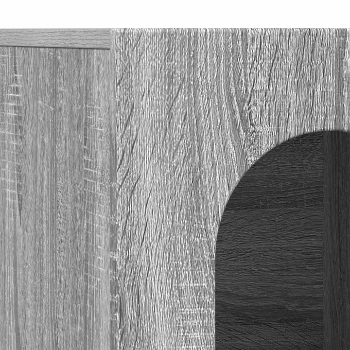 Sideboard ELST Grå Sonoma 100 x 35 x 59 cm Konstrueret træ