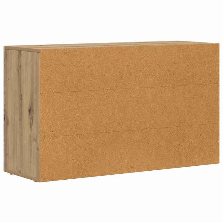 Sideboard ELST Artisan Egetræ 100 x 35 x 59 cm Konstrueret træ